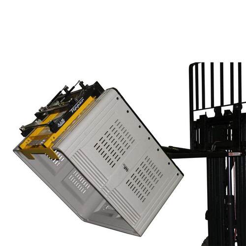 厂家供应农产品转运箱翻箱器 果蔬转运箱倾翻器 叉车属具 - 图0