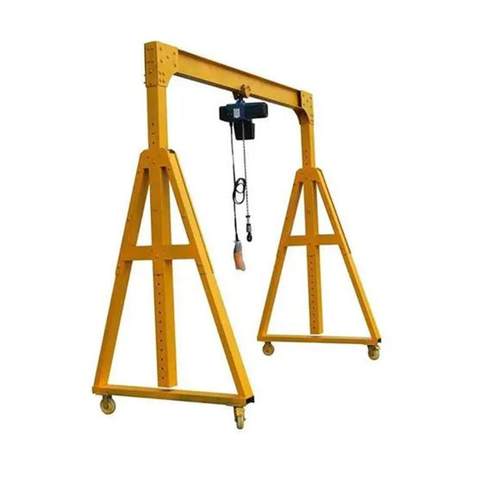 电动移动式龙门架起重机车间吊装运输手推无轨万向移动龙门架 - 图3