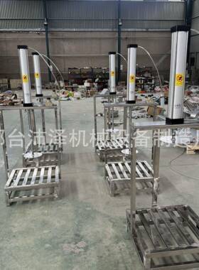 豆腐压榨机奶酪压榨成型机不锈钢材质气动豆干压制机器