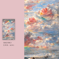 (New Product Ex-gratia Pick-up) New generation illustrator Mews (Rainbow Rainbow) Healing Ensemble Limited Edition of the Painting Z