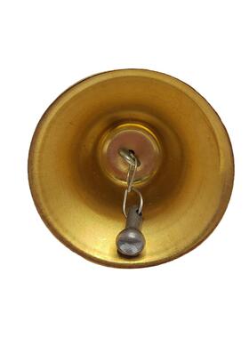 8C铜M铜木柄铜铃10CM木柄制铛手摇铃铃铛