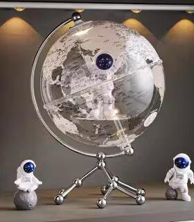 创意地球仪摆件家居办公室酒柜电视柜客厅氛围感好物高级感装饰品