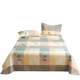 Pure cotton thickened old coarse cloth sheet single piece 100 cotton children's quilt student dormitory cool mat single three-piece set