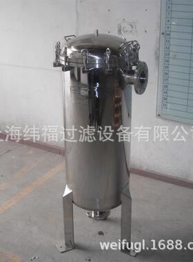 多袋式304不锈钢大流量过滤器自来水泥沙杂质前置过滤器厂家