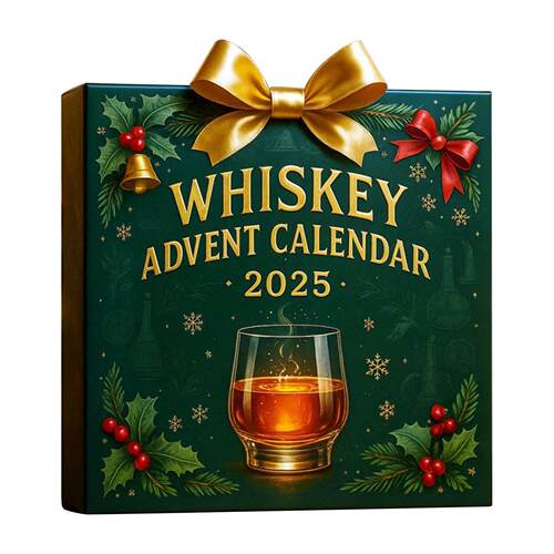 Whiskey Advent Calendar with 24 Ornament Christmas Calendars - 图2