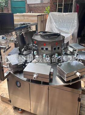 高效旋转蛋卷机全自动仿手工蛋卷机凤凰卷冰激凌蛋筒不锈钢蛋卷机