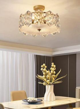 现代轻奢简约卧室led吸顶灯设计师样板房客厅餐厅阳台房间吸顶灯