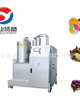 厂家供应 果蔬脆片加工设备 休闲食品低温真空油炸机 创业机器