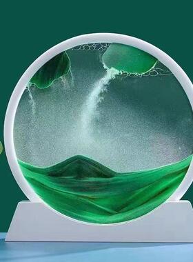 工艺品装饰品办公室流沙装饰摆件