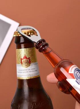 买3送1 啤酒开瓶器冰箱贴啤酒起子红酒启瓶器立体创意磁贴起瓶器