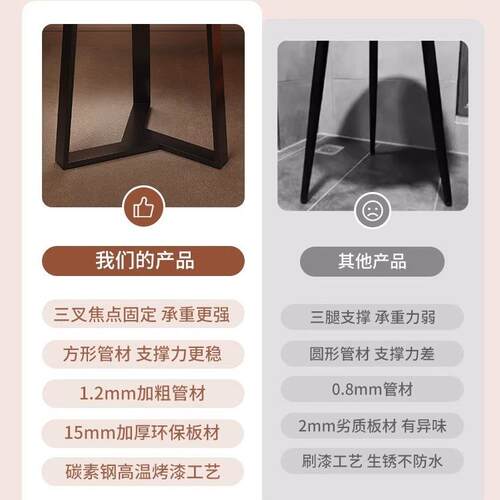 边几家用茶几小桌子客厅沙发侧边小圆桌小户型创意阳台休闲小茶桌 - 图2