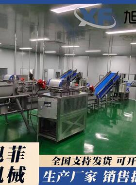 净菜加工设备全自动智能化生产1000KG-2000KG/H旭菲