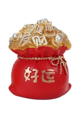 财神爷工艺品中控台创意装饰摆件