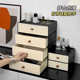 Desktop cosmetic storage box drawer multi-layer high-end dressing table storage rack large capacity skin care storage cabinet
