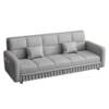 New multifunctional folding sofa bed dual-purpose small apartment fabric simple lazy living room rental clothing store
