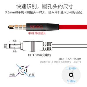 适用洗脸仪充电线foreo洁面仪充电器luna4斐珞尔mini2神器usb通用