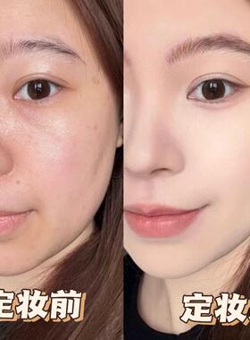 磨皮不脱定女妆粉饼防水防汗吸光WEF持久细腻服妆帖提亮大油容量