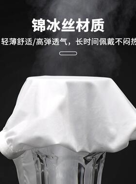 质安选工厂车间高弹内帽舒适无尘洁净吸汗透气易清洗头部防护用品