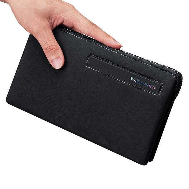 Emperor Paul handbag men casual men's large capacity clutch men's passport storage bag nylon handbag trend