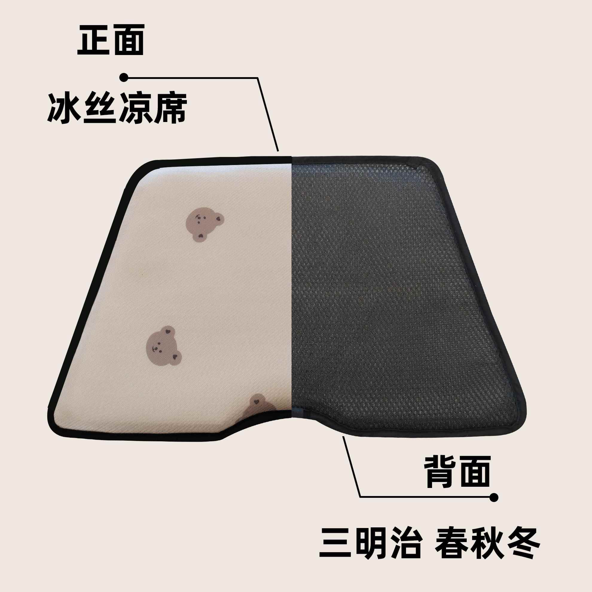 kk婴儿车KP6口袋扶手挂袋配件推车口袋推车座垫凉席kp2坐垫通用配 - 图0