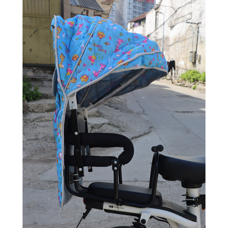 电动自行车后置儿童座椅保暖雨棚自行车后置棚子保暖防风防雨防寒,淘宝优惠券,粉丝福利购,淘宝优惠卷