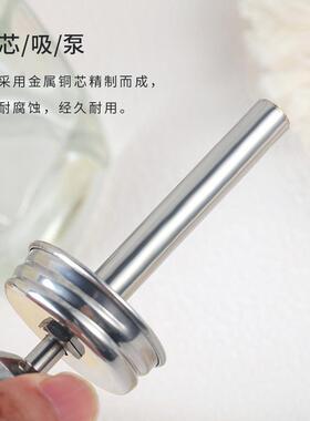 加厚按压式玻璃酒精瓶防腐蚀防静电洗板水瓶维修铜芯透明酒精瓶