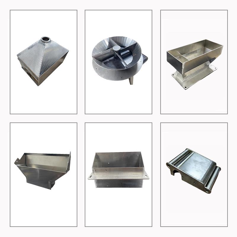 Galvanized plate 304 stainless steel sheet metal parts processing and customization Aluminum plate and iron plate chassis customization Bending and welding processing