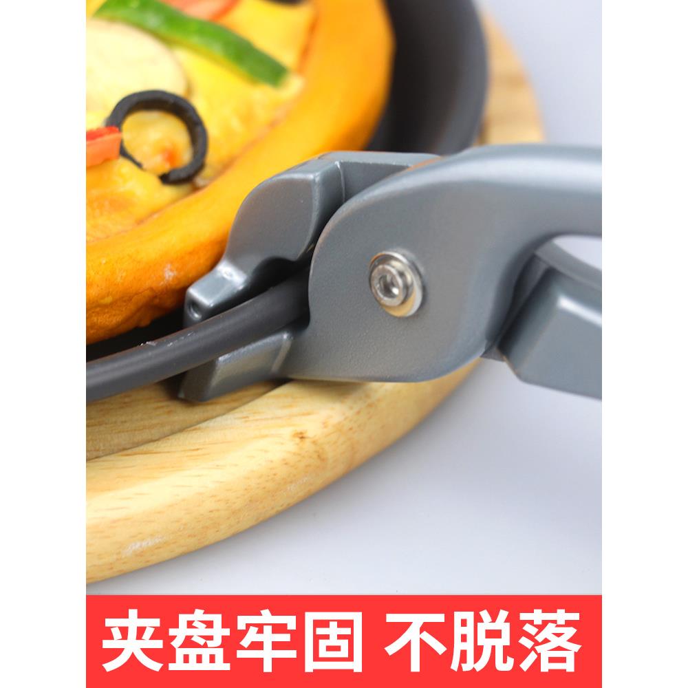 .上新铸铁烧烤夹铁板夹中西餐牛排专用夹生铁钳子防烫铁夹烤盘夹.