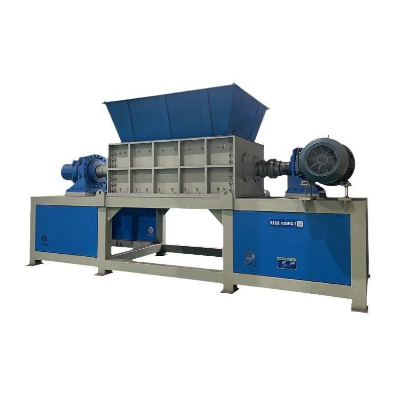 Shredder Industrial Large Single-Double Shaft Plastic Garbage Crushing Chassis Wood Scrap Iron Small Metal Shredder