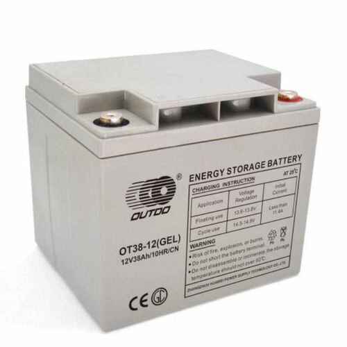 OUTDO奥特多蓄电池OT12-12V20AH直流屏 消防主机电梯监控 门禁UPS - 图1