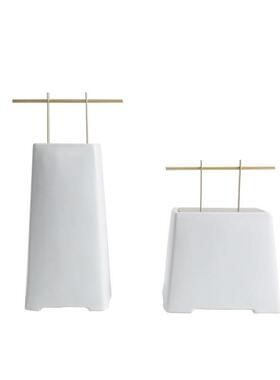 简约新中式创意摆件样板间家居客厅电视柜橱窗书房售楼处装饰摆件