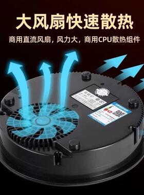 迷你型电磁炉圆形方形嵌式1000W50HZF-708小0W入一人一锅单1人自