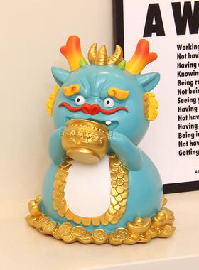 龙肖年吉祥物BN-197存储钱故文宫创礼品摆件生龙年新年公司年会lo