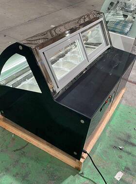 小型台式冰淇淋冷冻展示柜桌面柜哈根达斯商用雪糕风冷冷藏保鲜柜
