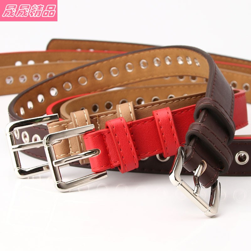 fashion female waistband Punk belt women belts女腰带皮带时尚-图1