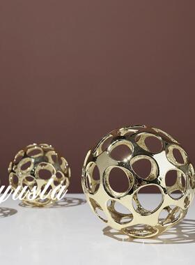 极简现代客厅茶几电视柜售楼处酒柜餐柜玄关柜子别墅摆件软装饰品