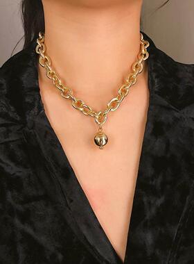 European and American jewelry punk exaggerated thick chain s