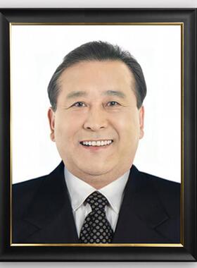 遗像制作老人实木相框去世死人灵堂照片供奉寿相祭奠殡葬16寸框架