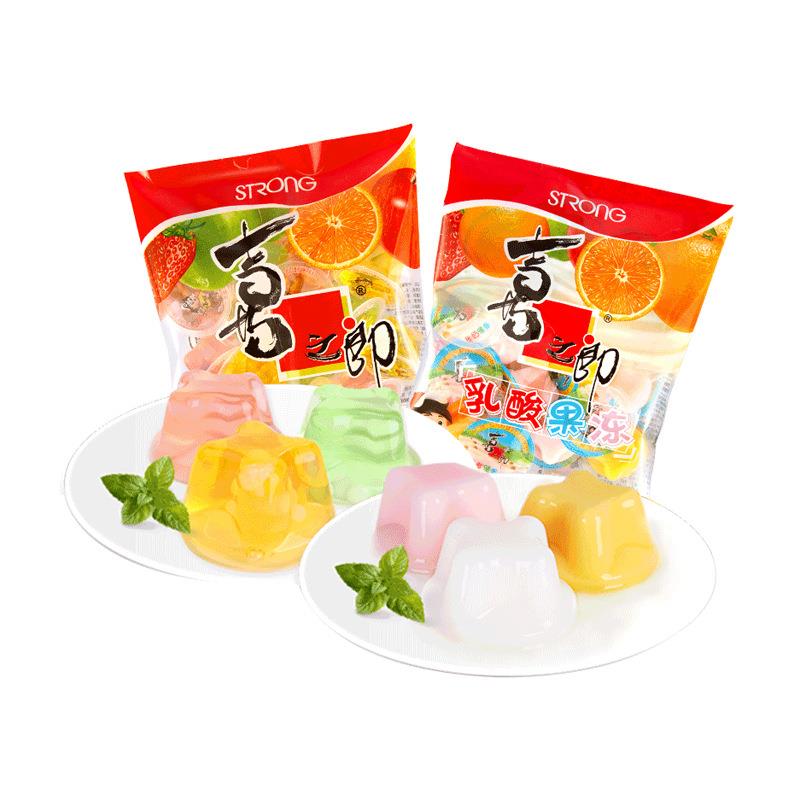 喜之郎什锦果冻360g散装混合口味果冻喜事解馋儿童节小零食品