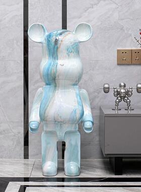 80cm暴摆力熊厂家销直创意存钱罐大型摆件厅装ORQ饰品落客地件