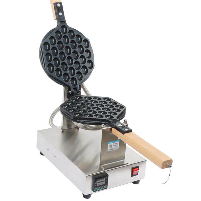 Original Hong Kong Greater China commercial digital display egg waffle machine electric heating scone machine egg waffle maker non-stick pan can be ordered 110V