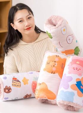暖袖手筒暖手套袖筒老年捂手枕棉手捂子暖手宝不充电手捂暖手抄