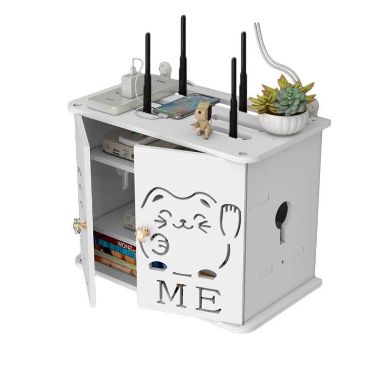 无线路由器放置架多层散热桌面光猫机顶盒收纳盒大号置物架客厅,淘宝优惠券,粉丝福利购,淘宝优惠卷