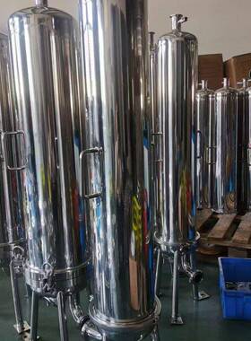 304不锈钢袋式过滤器 工业油水分离过滤器 卫生级过滤设备小批