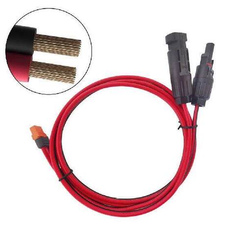 Solar Connector To Charge Extension Cable 12AWG Cord To - 图2