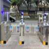 Three-roller turnstile construction site swing gate school wing gate community card swiping factory pedestrian passage attendance face access control all-in-one machine