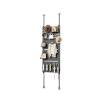 Perforated board storage rack ultra-thin door storage multi-layer wall ceiling bedroom entrance coat and hat hanging rack