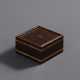 Famous Xiangfei bamboo jewelry box embroidery box side plum storage box Japanese bamboo bamboo box old bead collection box