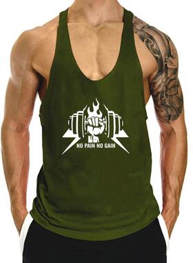 Fitness vest sports top muscle men sleeveless training