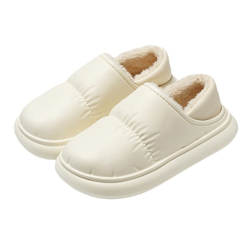 品质踩屎感棉拖鞋女冬季包跟加绒室内家居保暖厚底防水棉鞋男外穿,淘宝优惠券,粉丝福利购,淘宝优惠卷
